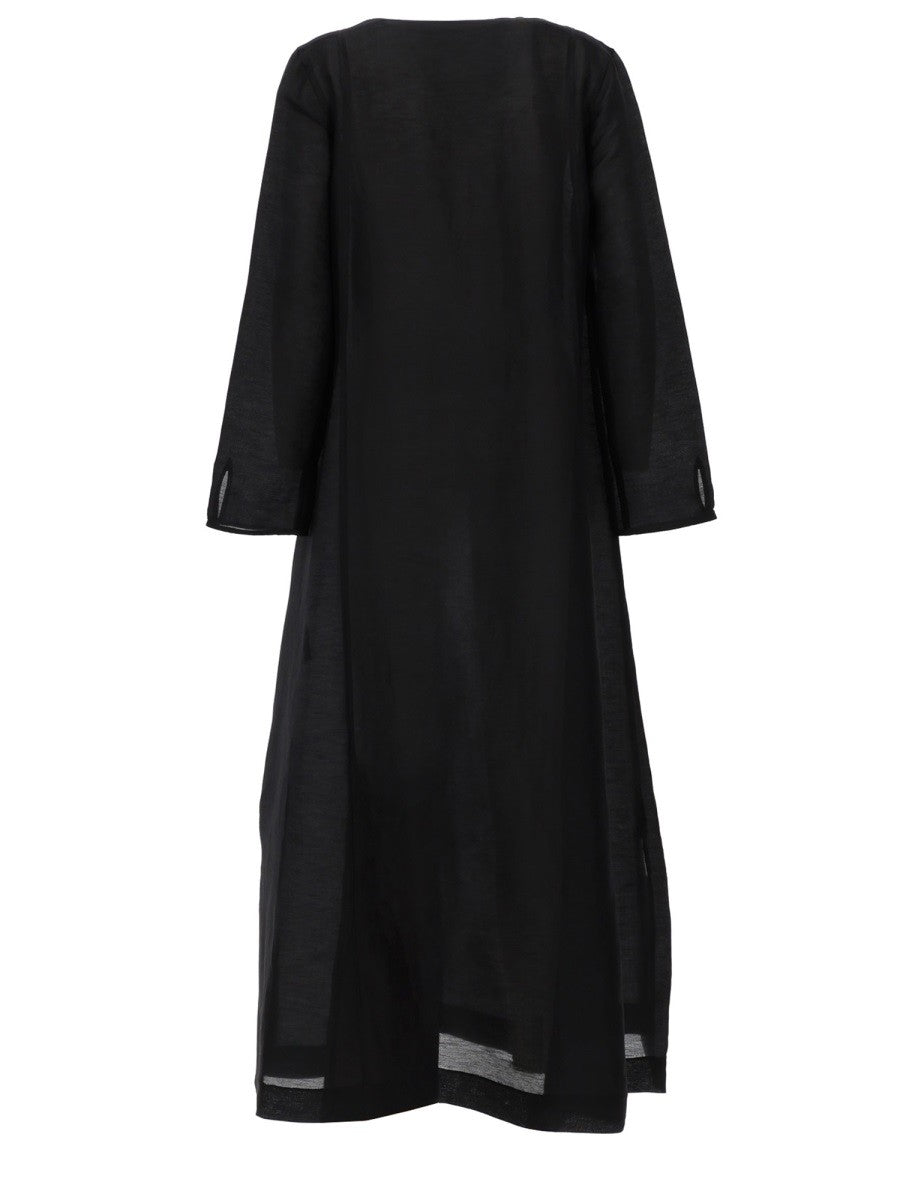 LONG LINEN CAFTAN