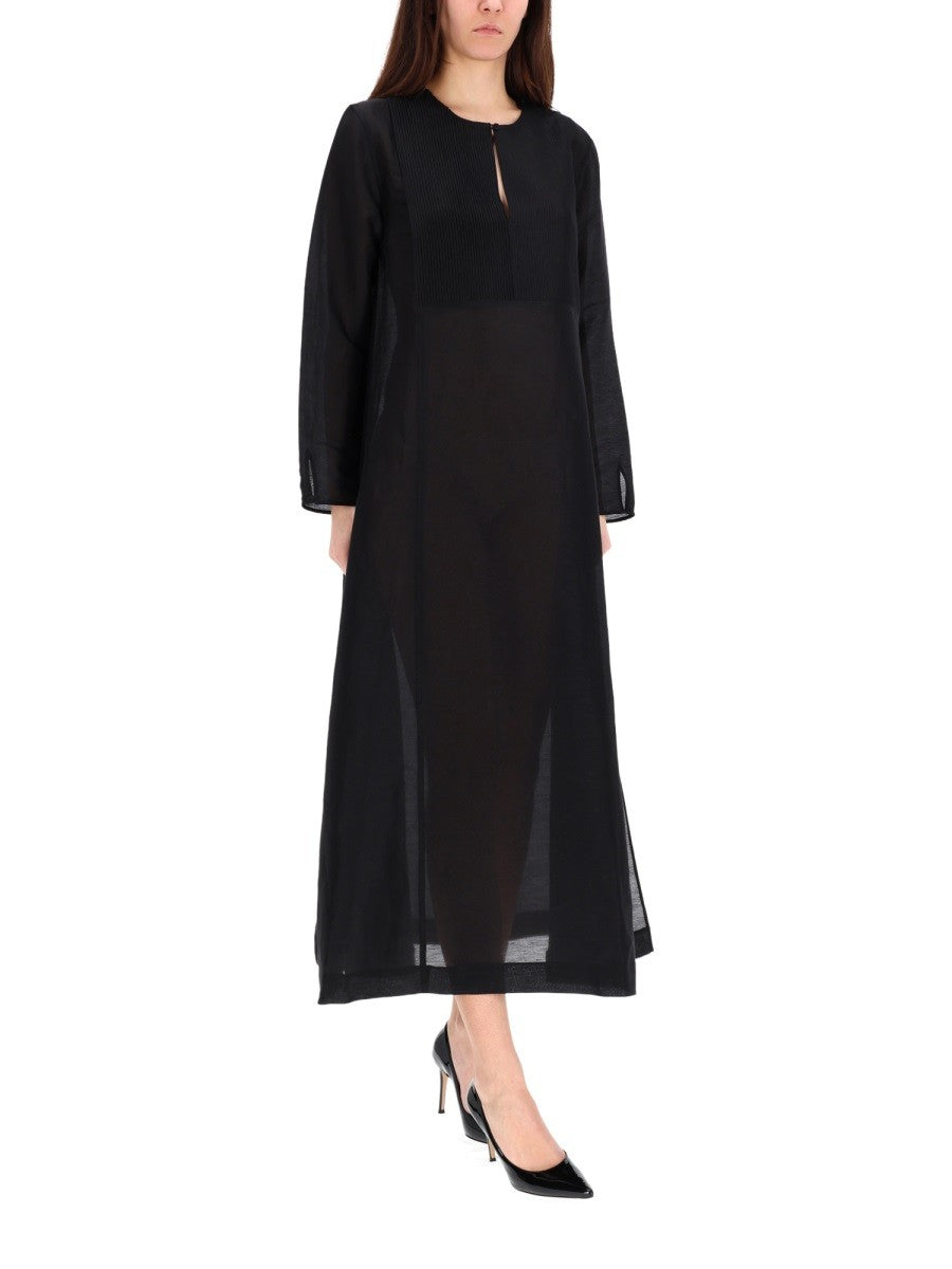 LONG LINEN CAFTAN