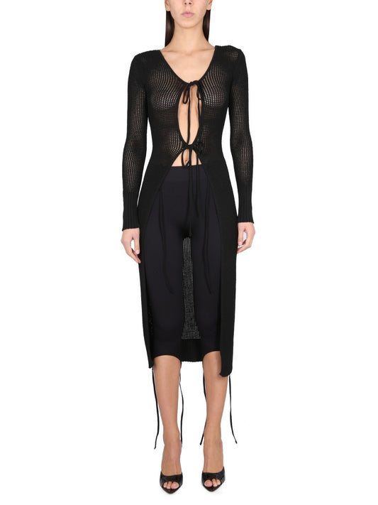 LONG PERFORATED JERSEY