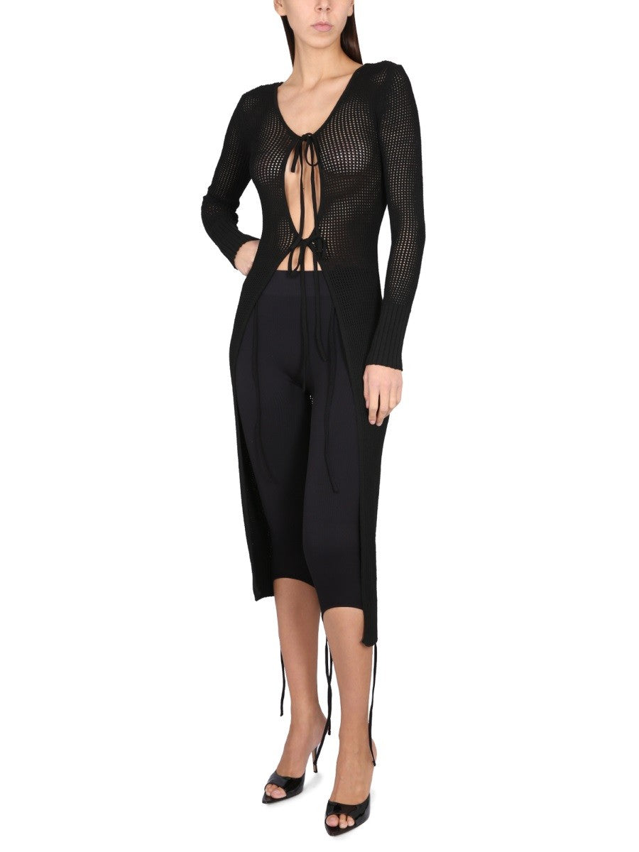 LONG PERFORATED JERSEY
