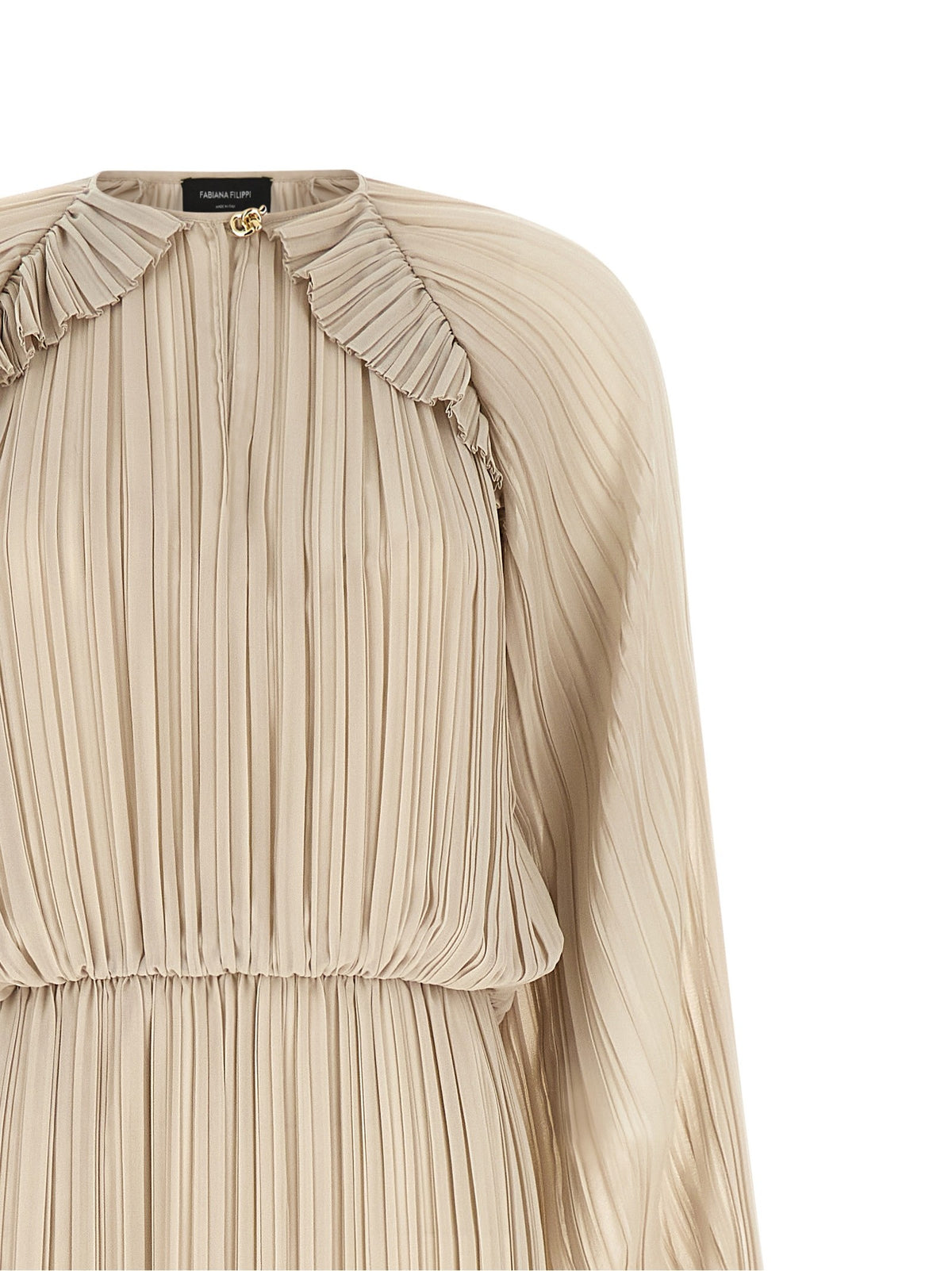 Long pleated dress