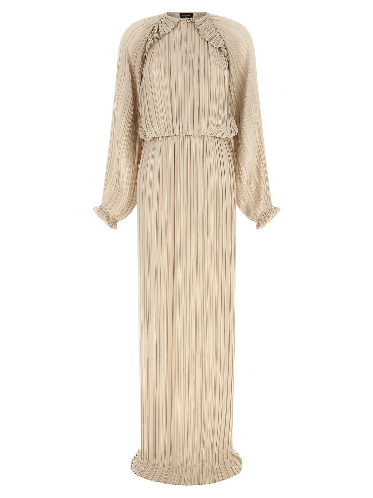 Long pleated dress