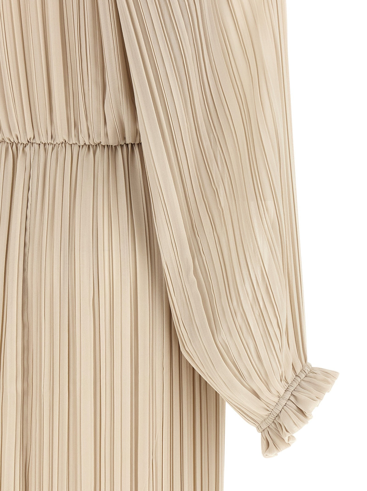 Long pleated dress