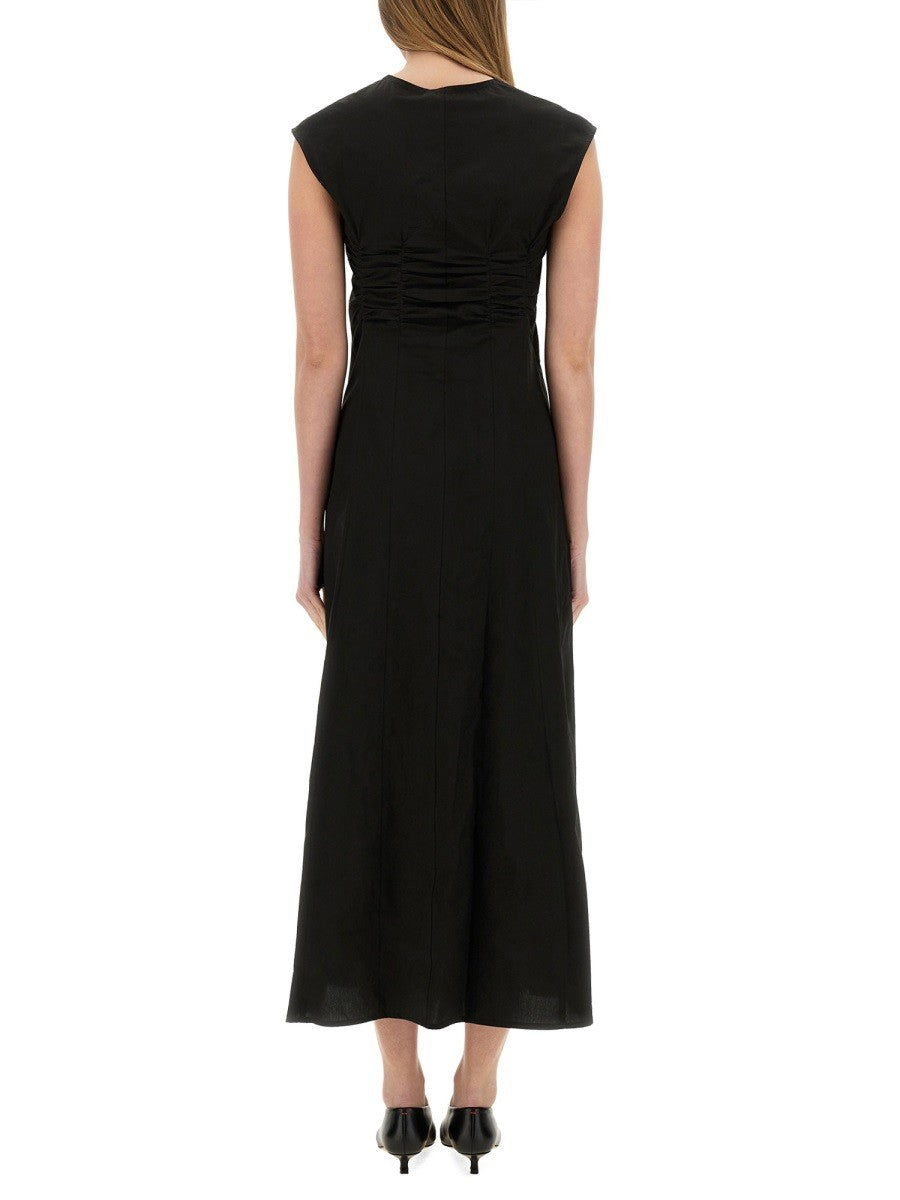 LONG POPLIN DRESS