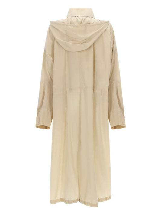 LONG RAINCOAT WITH HOOD