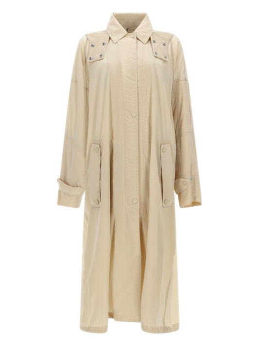 LONG RAINCOAT WITH HOOD