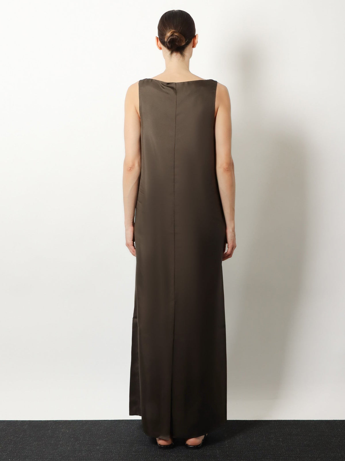 Long silk dress