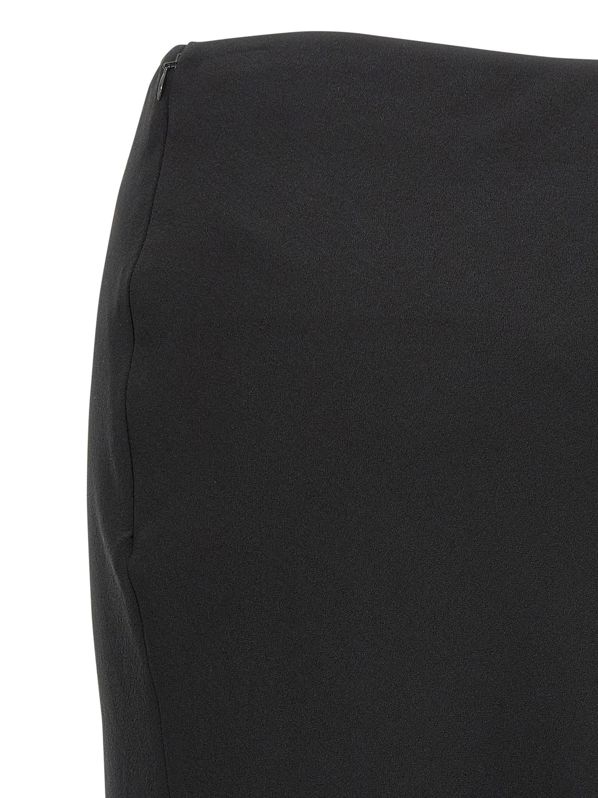 Long silk skirt
