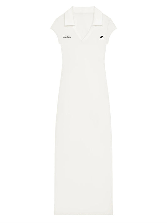 LONG SPORTS POLO SHIRT DRESS