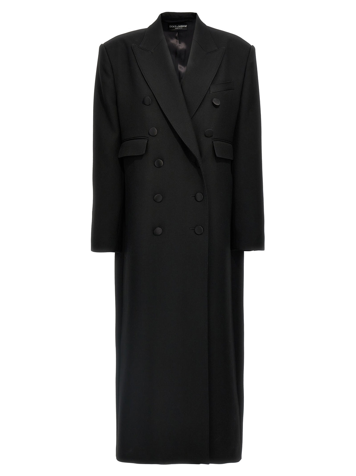 Long tuxedo coat