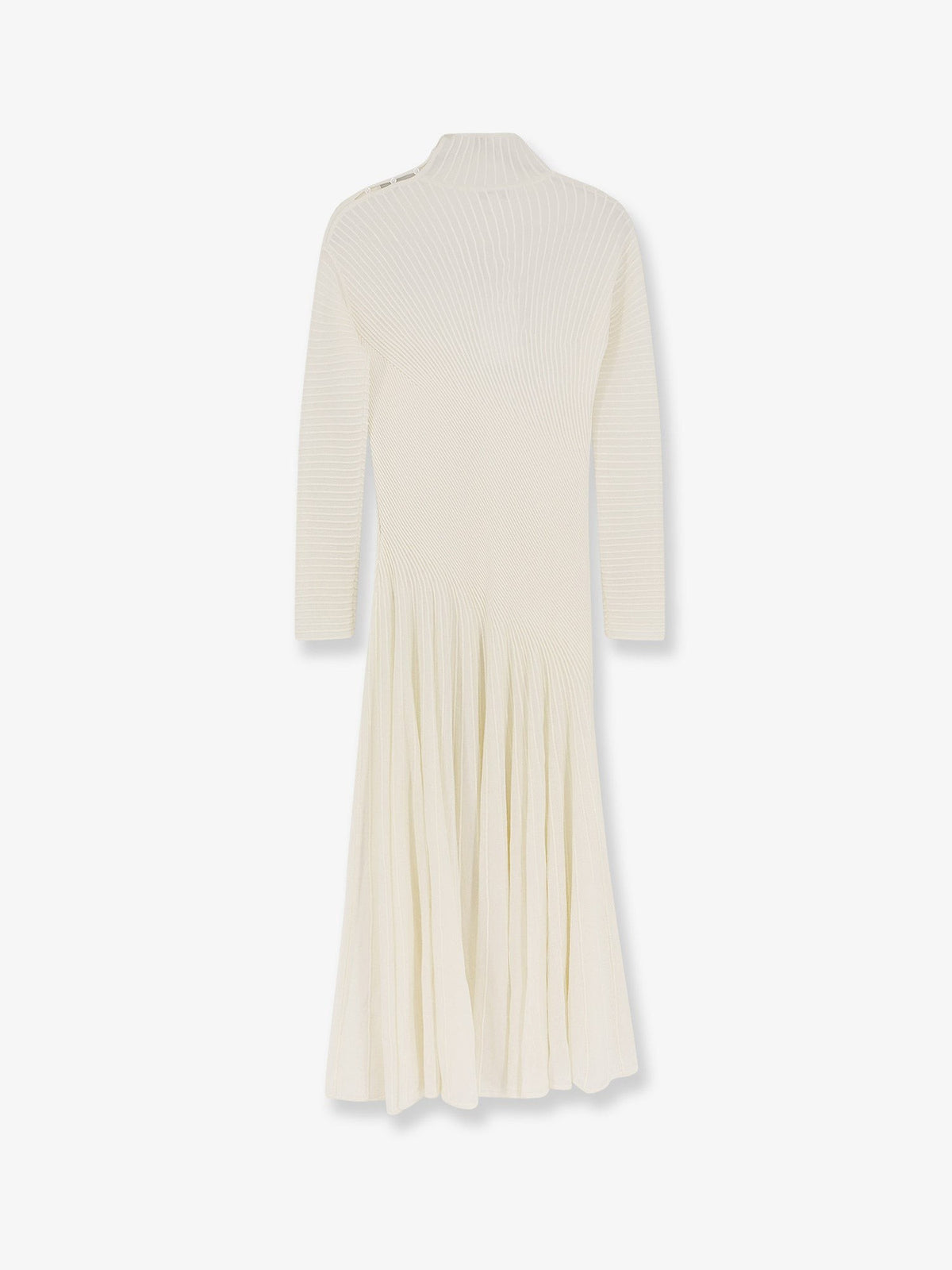 Long wool dress