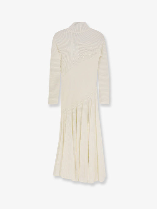 Long wool dress