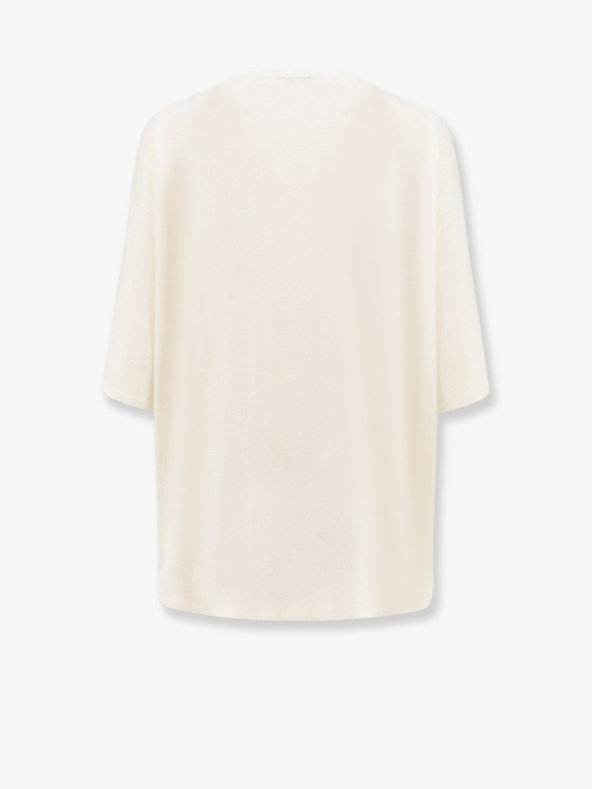 Longline wool blend sweater