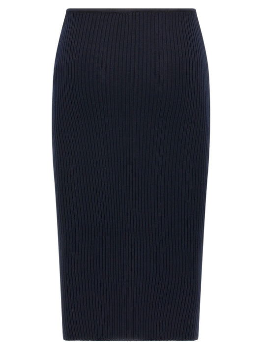 'Loop Rib knit' skirt