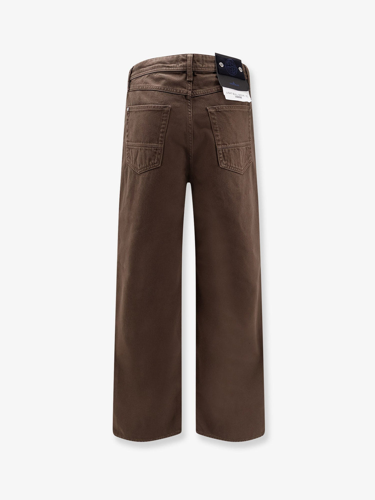 Loose fit denim jeans