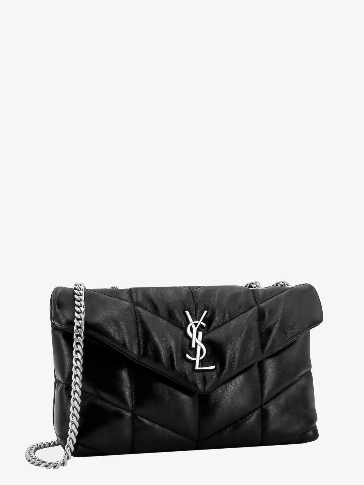 Loulou Puffer Toy matelassé leather crossbody bag