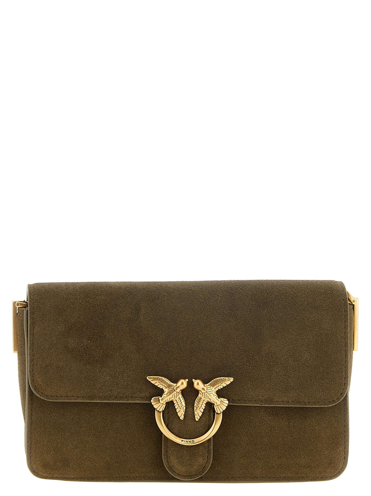 'Love One Slouchy' classic green shoulder bag