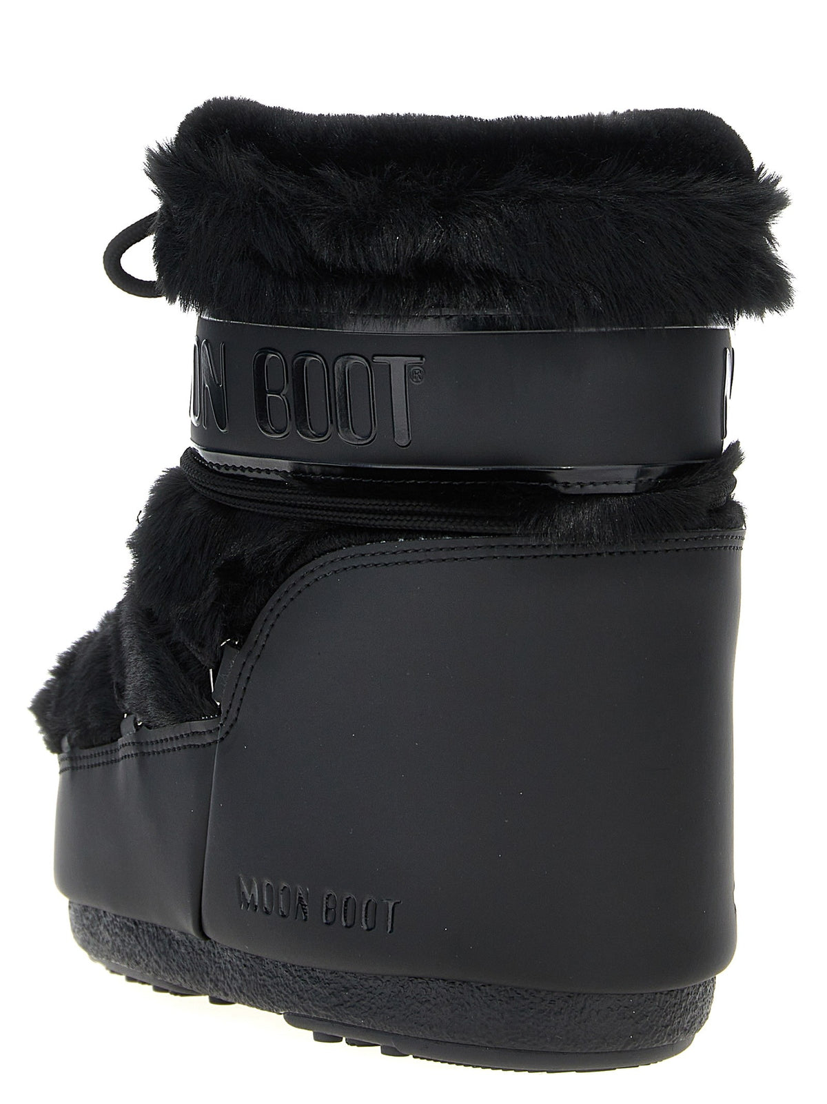 'Ltrack Tube Faux Fur' ankle boots