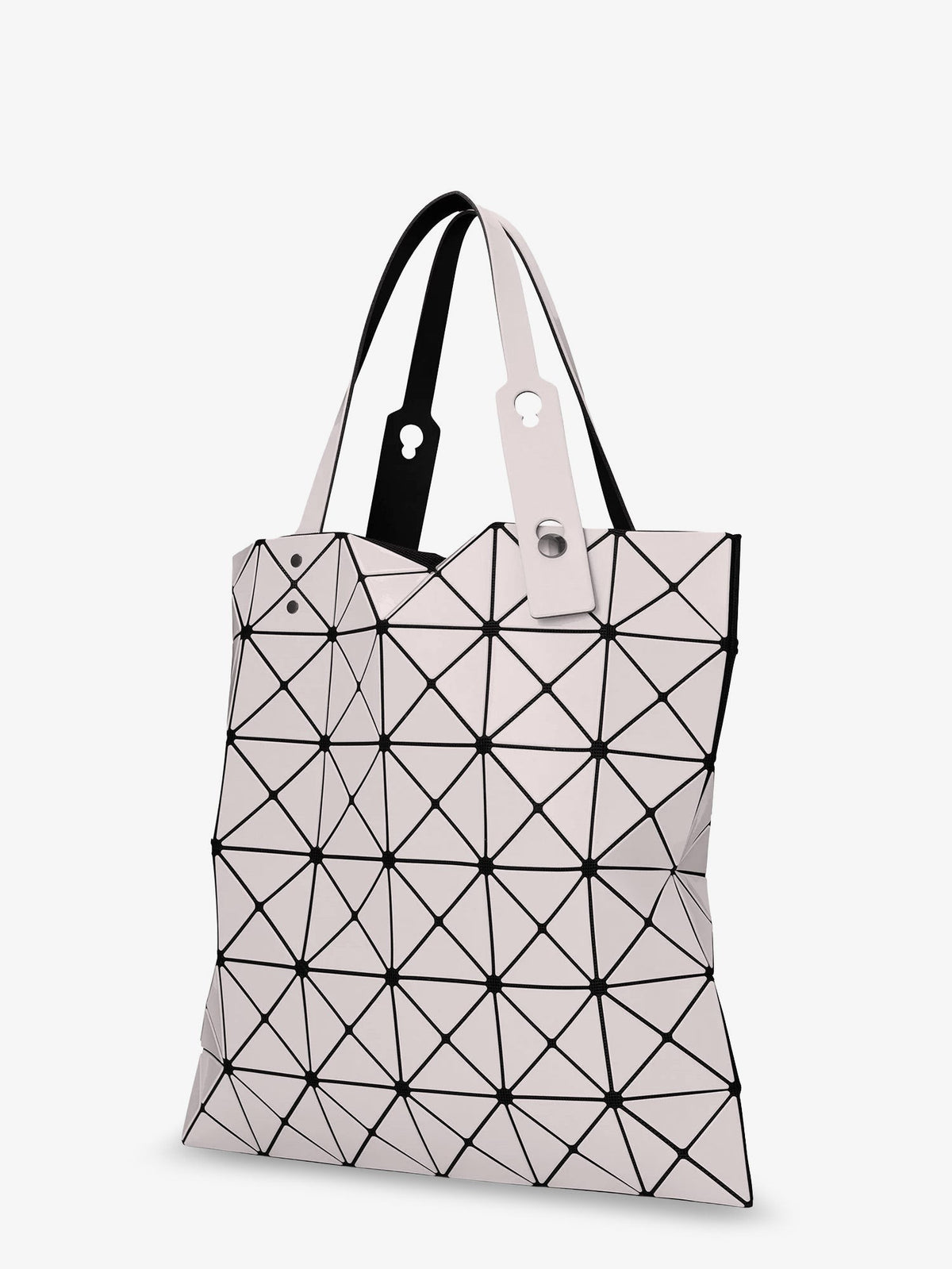 Lucent shoulder bag with traingular pattern