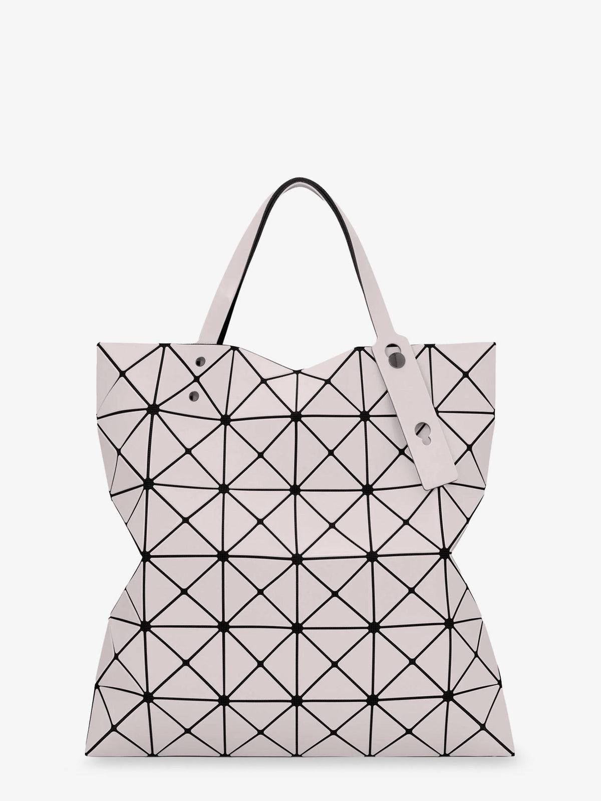Lucent shoulder bag with traingular pattern