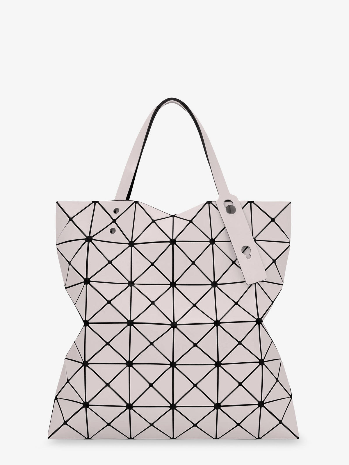 Lucent shoulder bag with traingular pattern