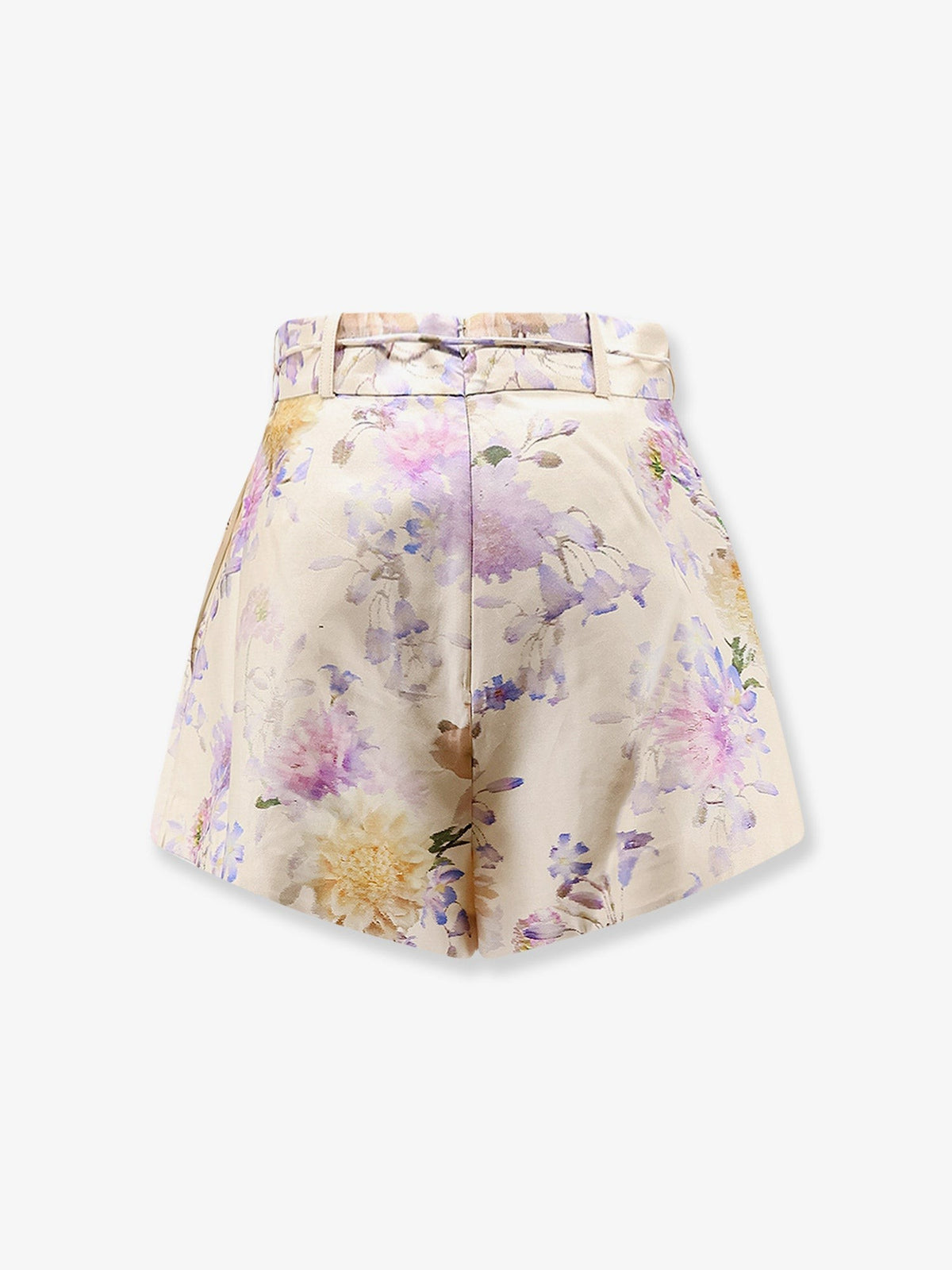 Luna silk and cotton shorts