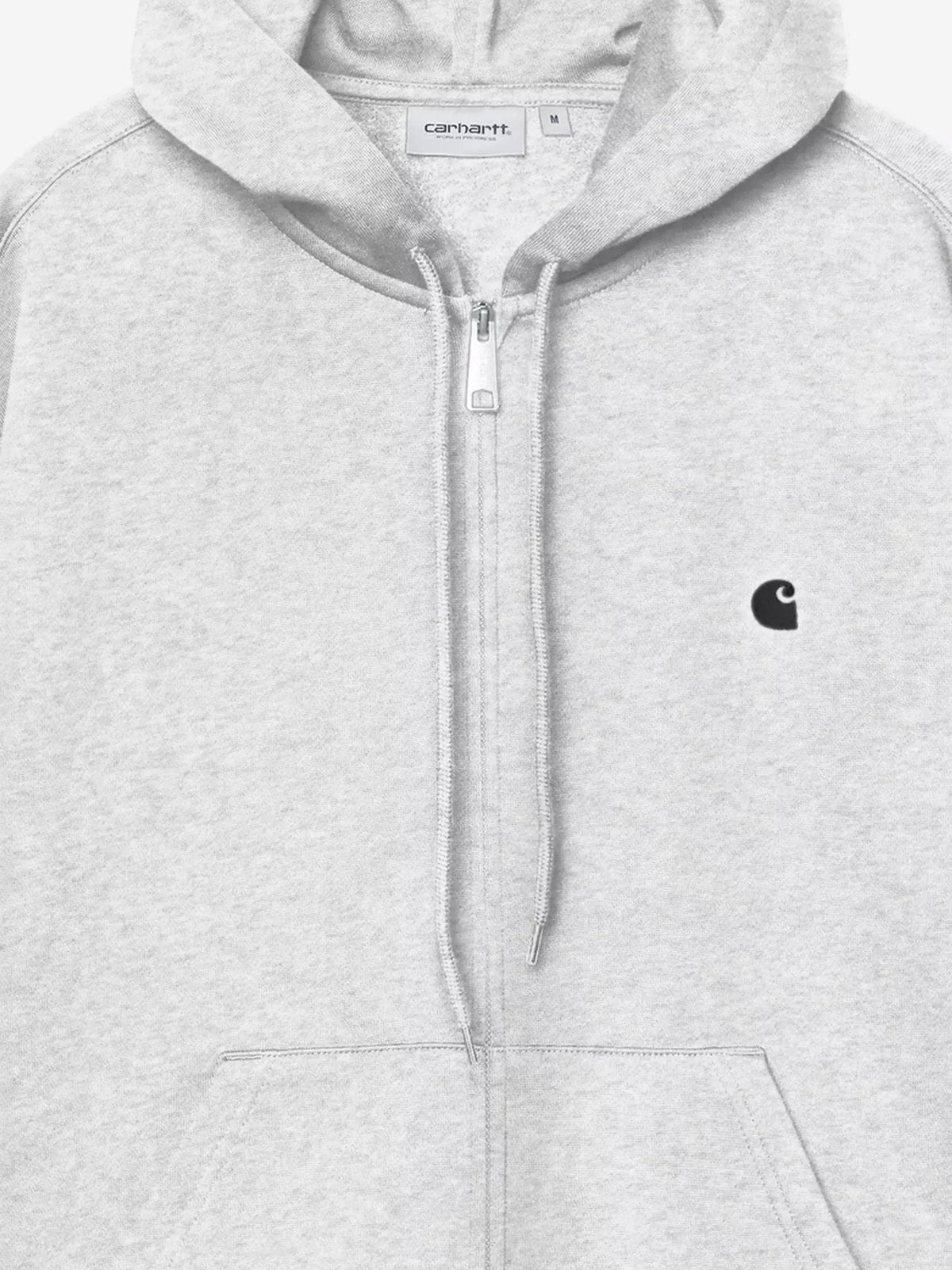Mack Jacket melange cotton hoodie