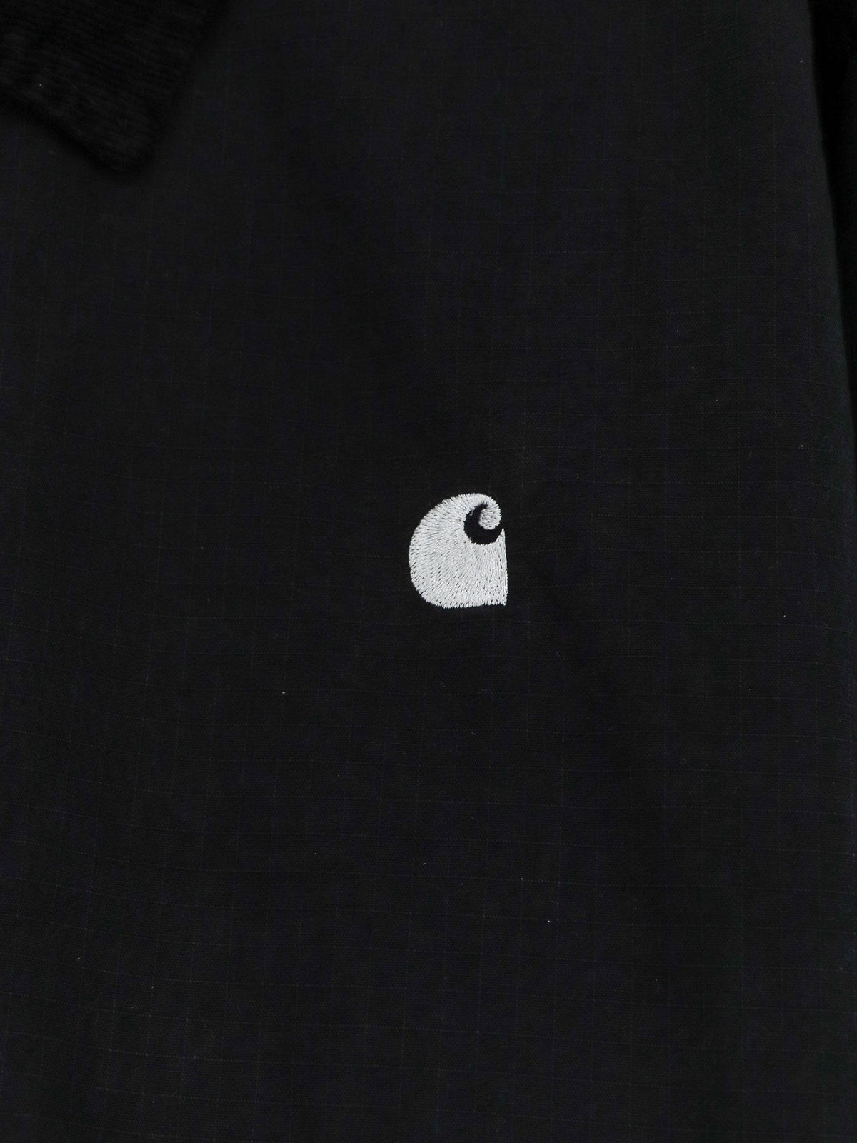 Madison Ripstop cotton jacket with embroidered logo on the front
