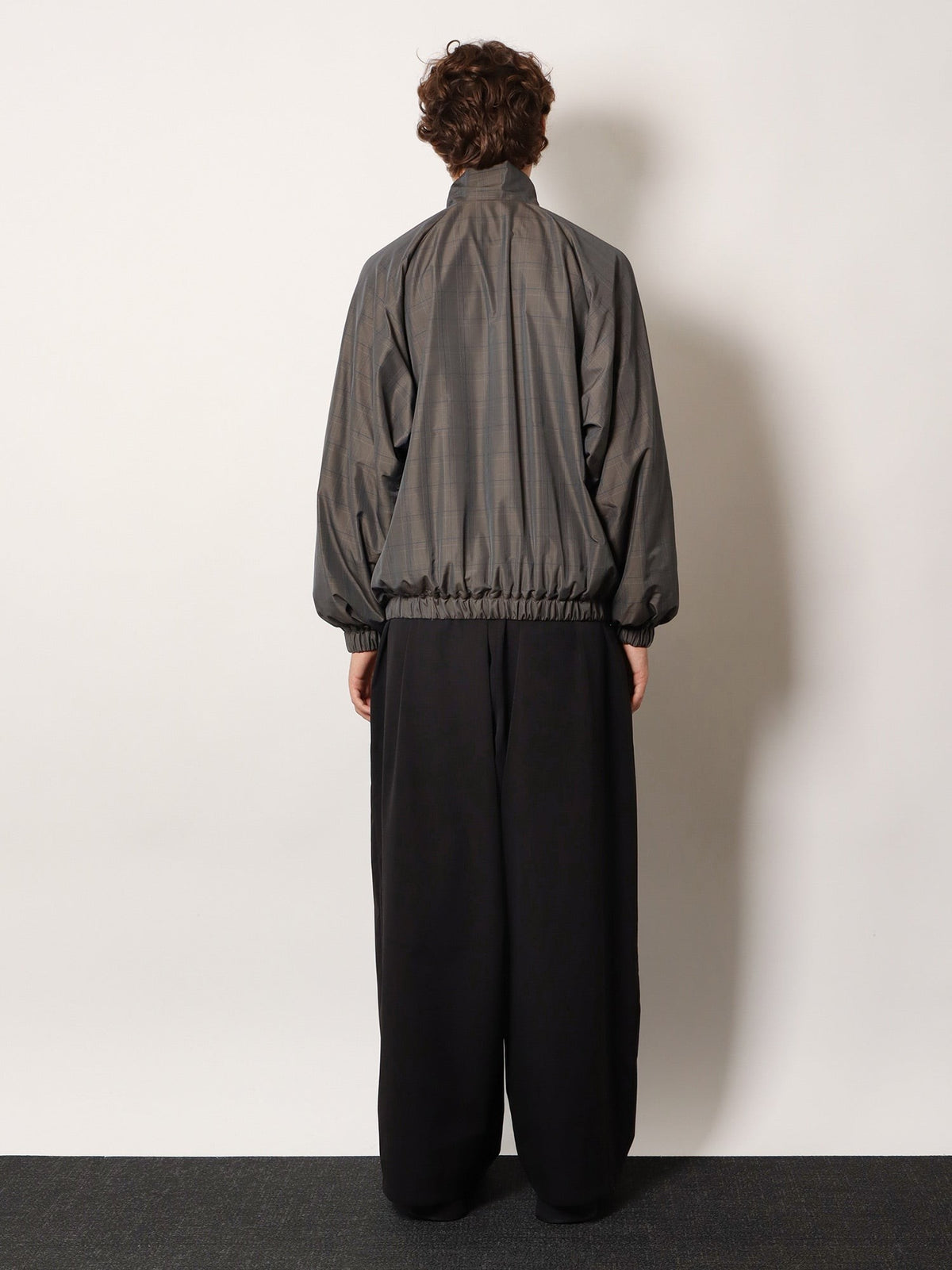 Madras nylon jacket