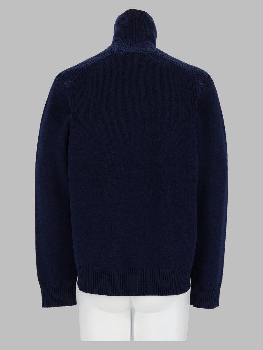Maglia a Collo Alto In Lana