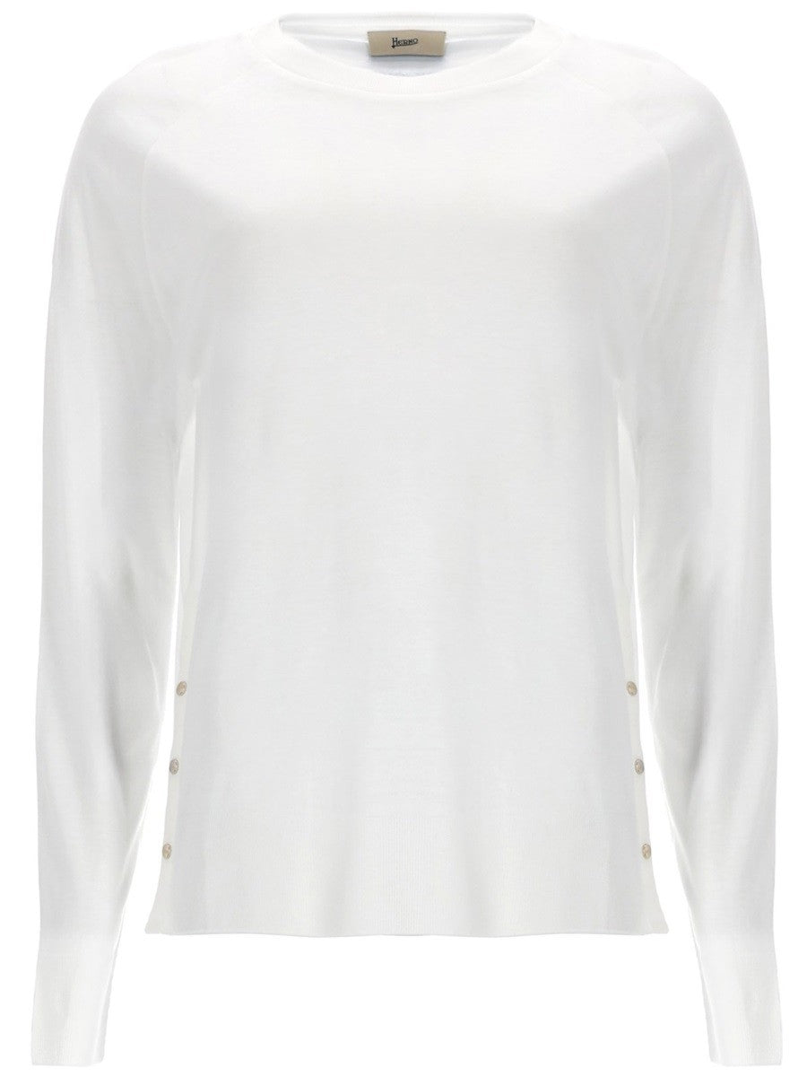 MAGLIA CON BOTTONI LATERALI