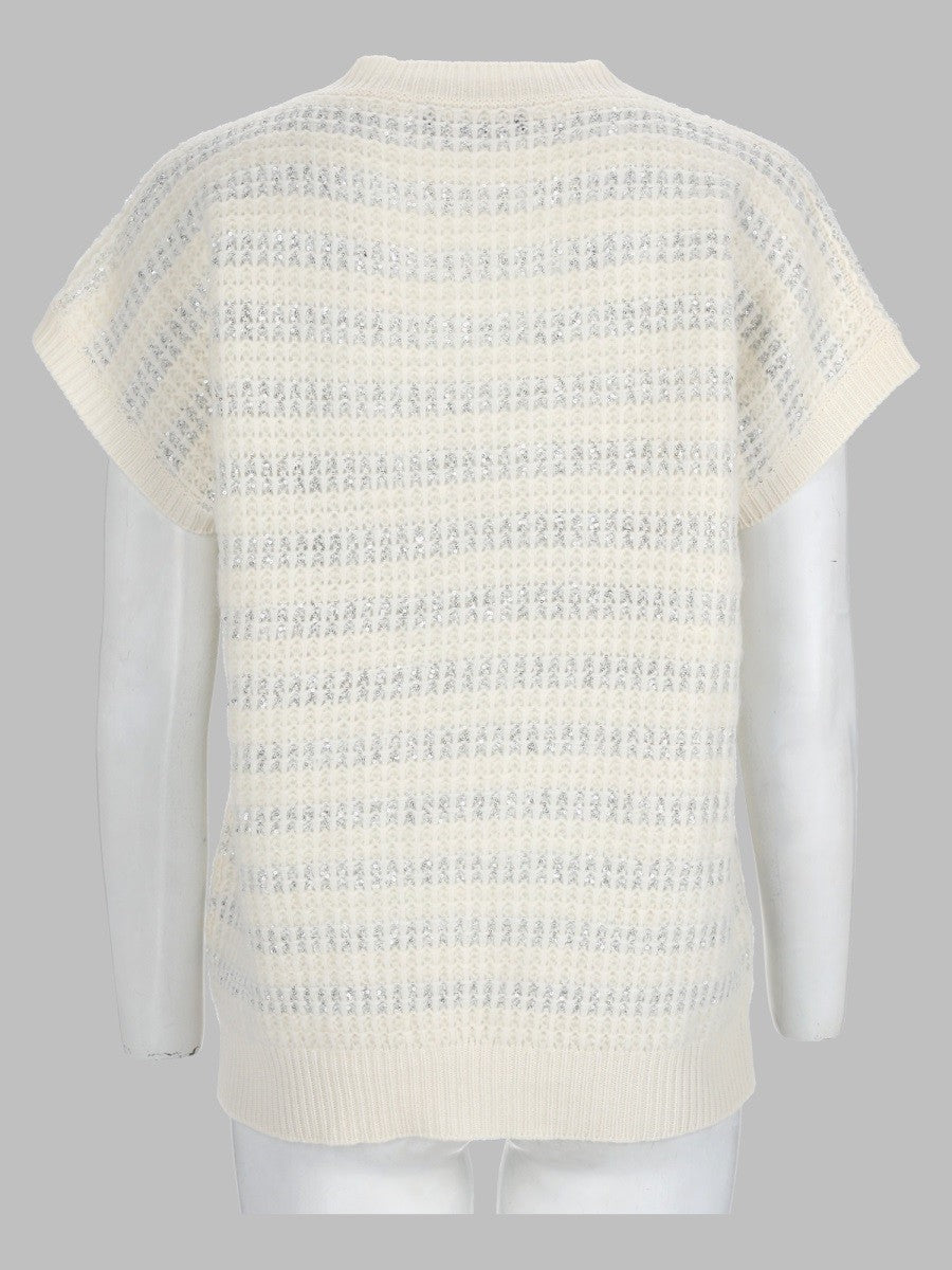 Maglia Con Paillettes