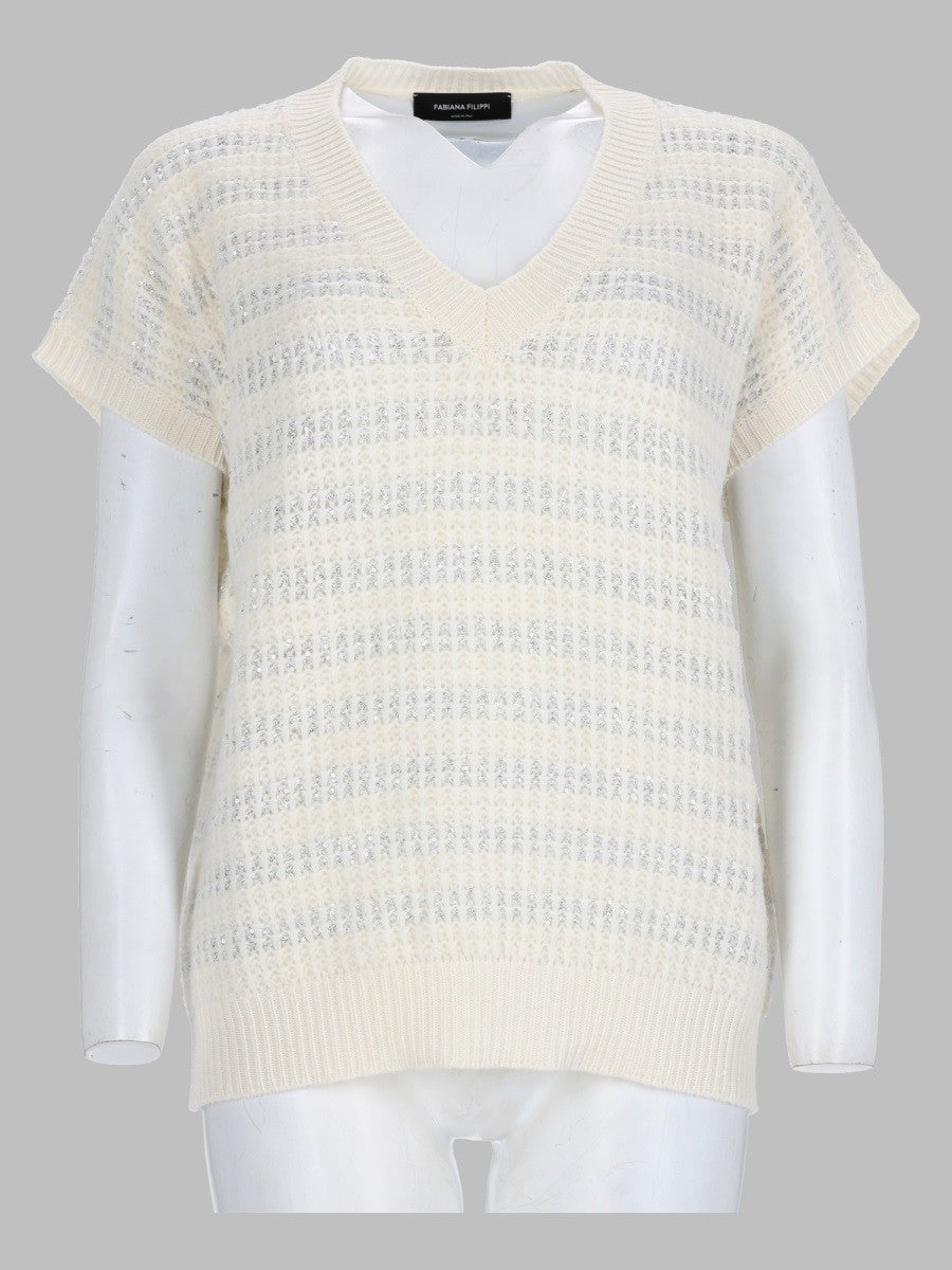 Maglia Con Paillettes