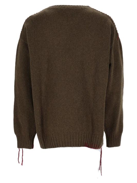 MAGLIA "CREW CROP" IN LANA