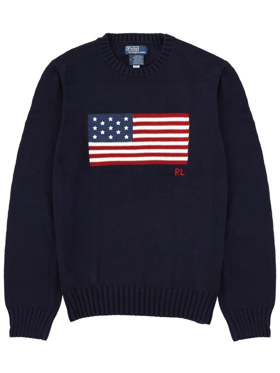 MAGLIA "FLAG" IN COTONE