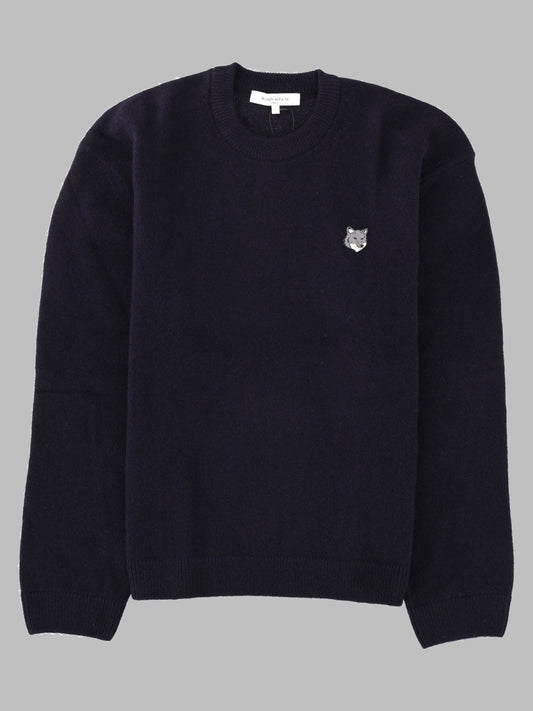 Maglia "Fox Head" In Lana