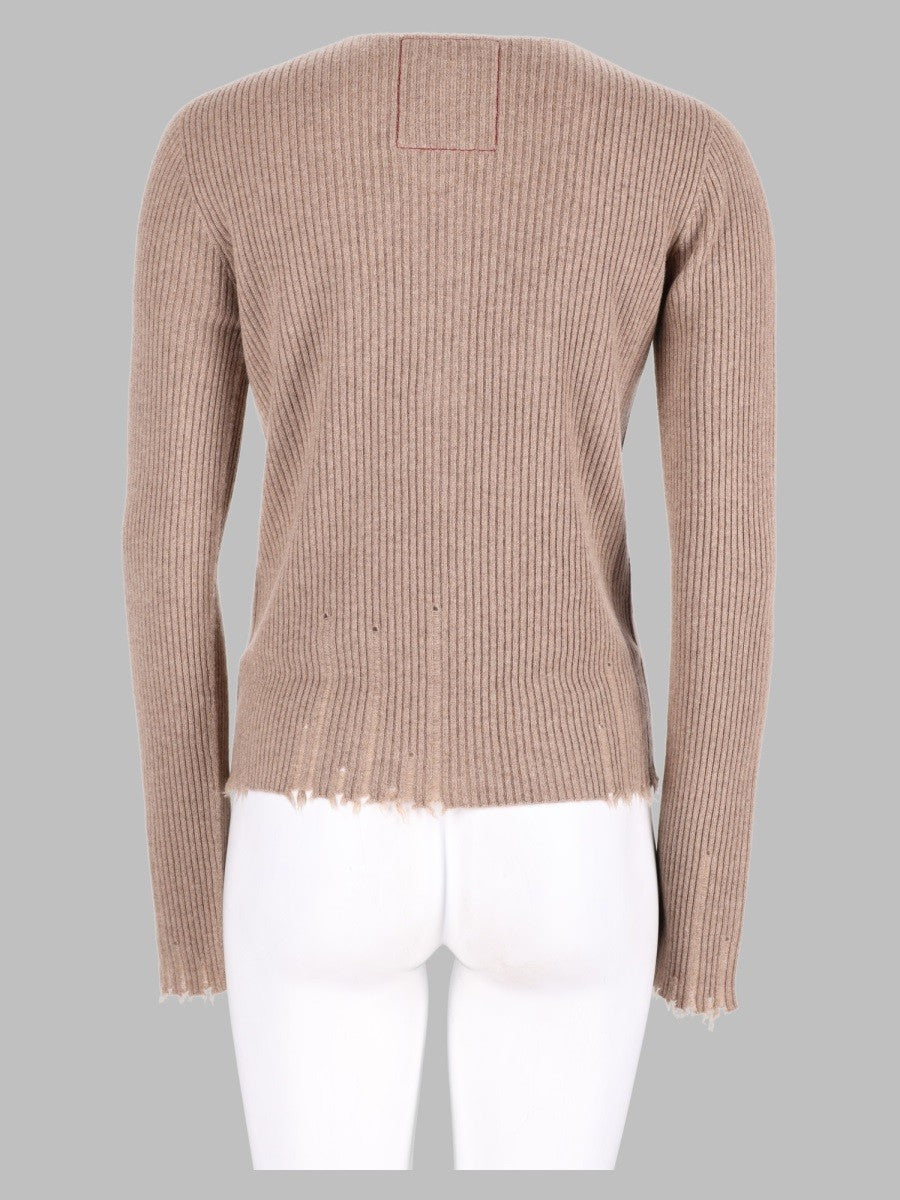Maglia "Henley" in Cashmere