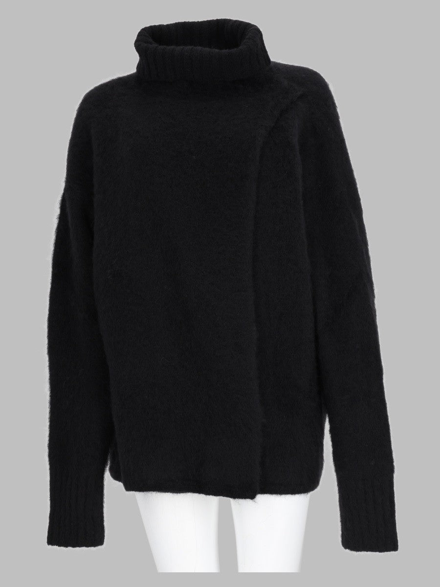 Maglia In Alpaca e Lana a Collo Alto