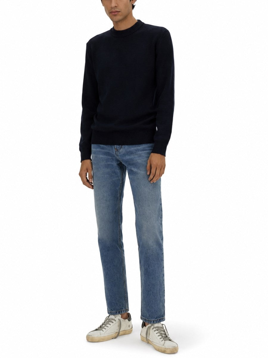 MAGLIA IN COTONE CON LOGO