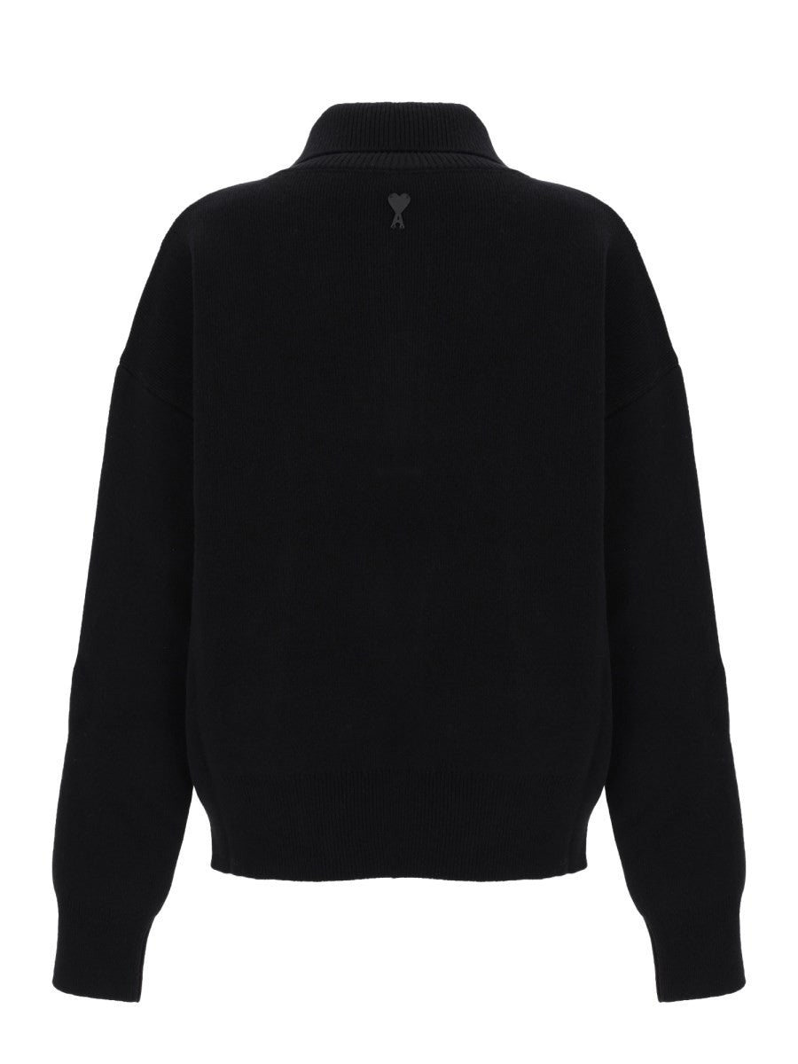 Maglia In Lana Con Bottoni