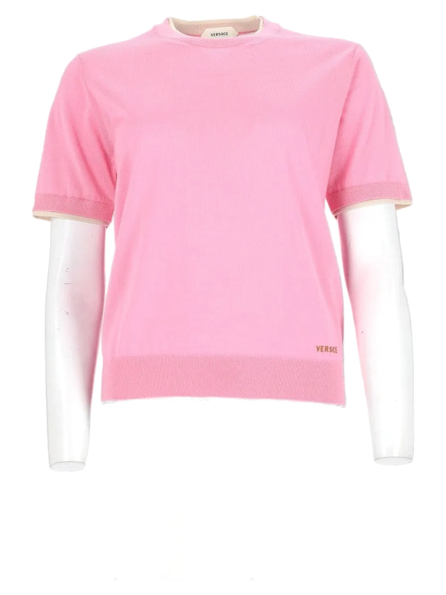 Maglia In Lana Con Logo