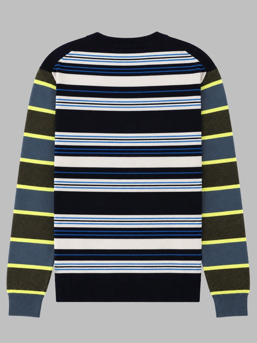 MAGLIA IN LANA E COTONE