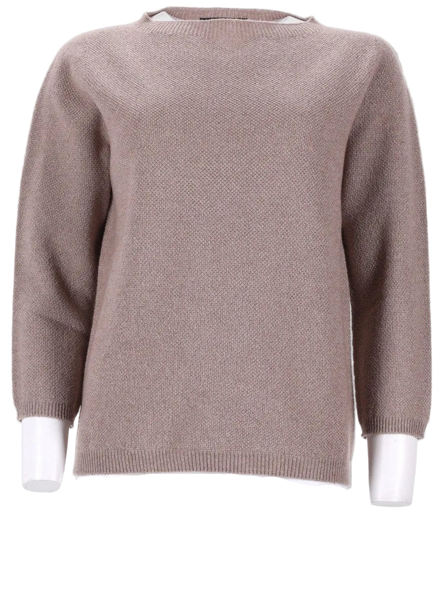 MAGLIA IN PLATINUM CON LUREX