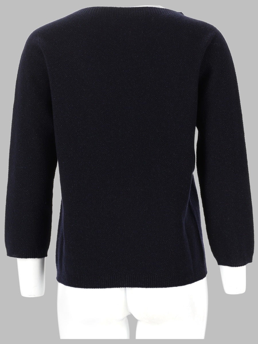MAGLIA IN PLATINUM CON LUREX