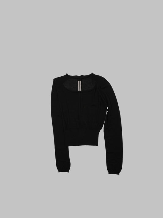 Maglia "Slashed" Cropped
