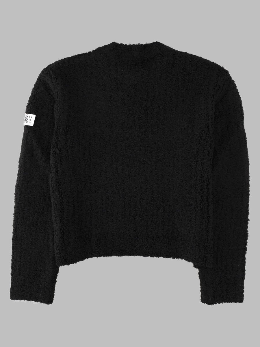 Maglia Testurizzata Effetto Bouclé