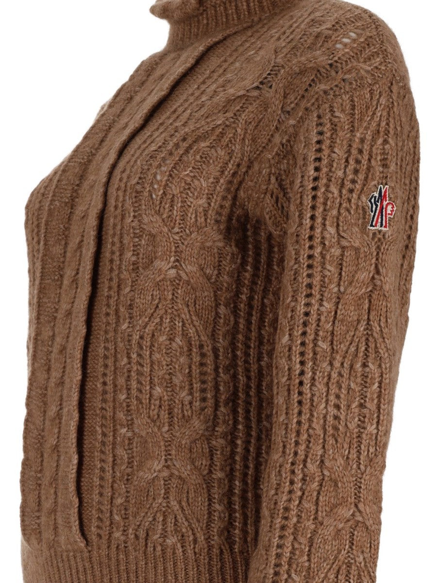 Maglia Traforata in Misto Alpaca