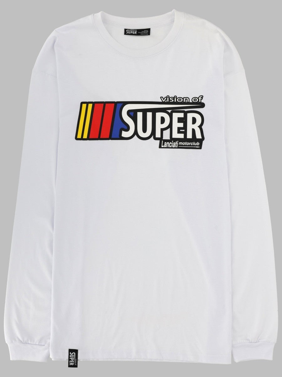 T-SHIRT A MANICA LUNGA CON STAMPA LOGO