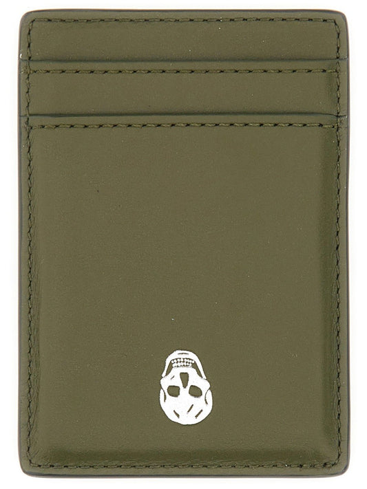 MAGNETIC CARD HOLDER "SKULL"