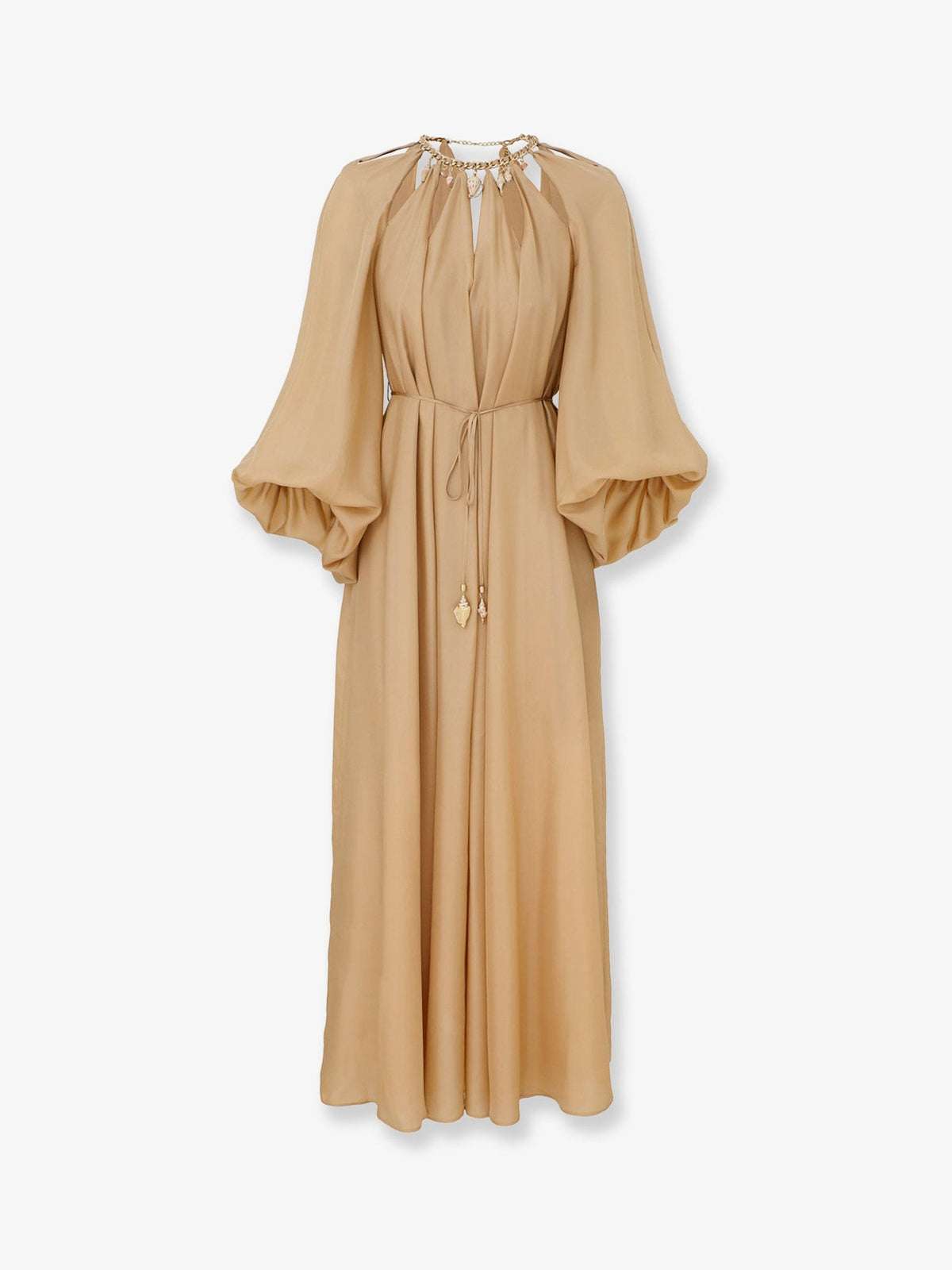 Mahon long silk dress